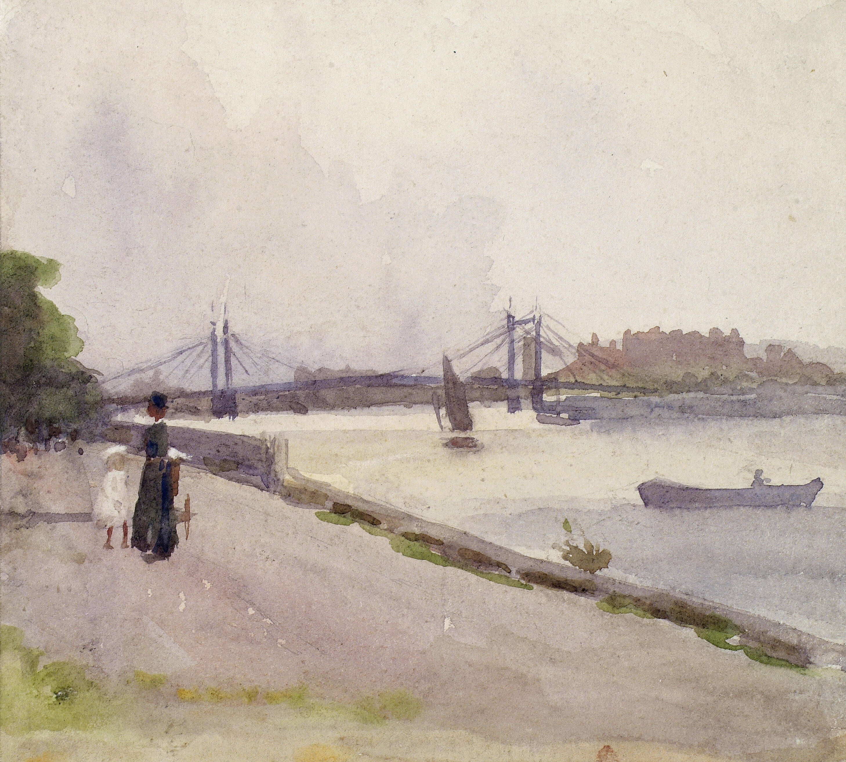 Albert Bridge from Battersea Park