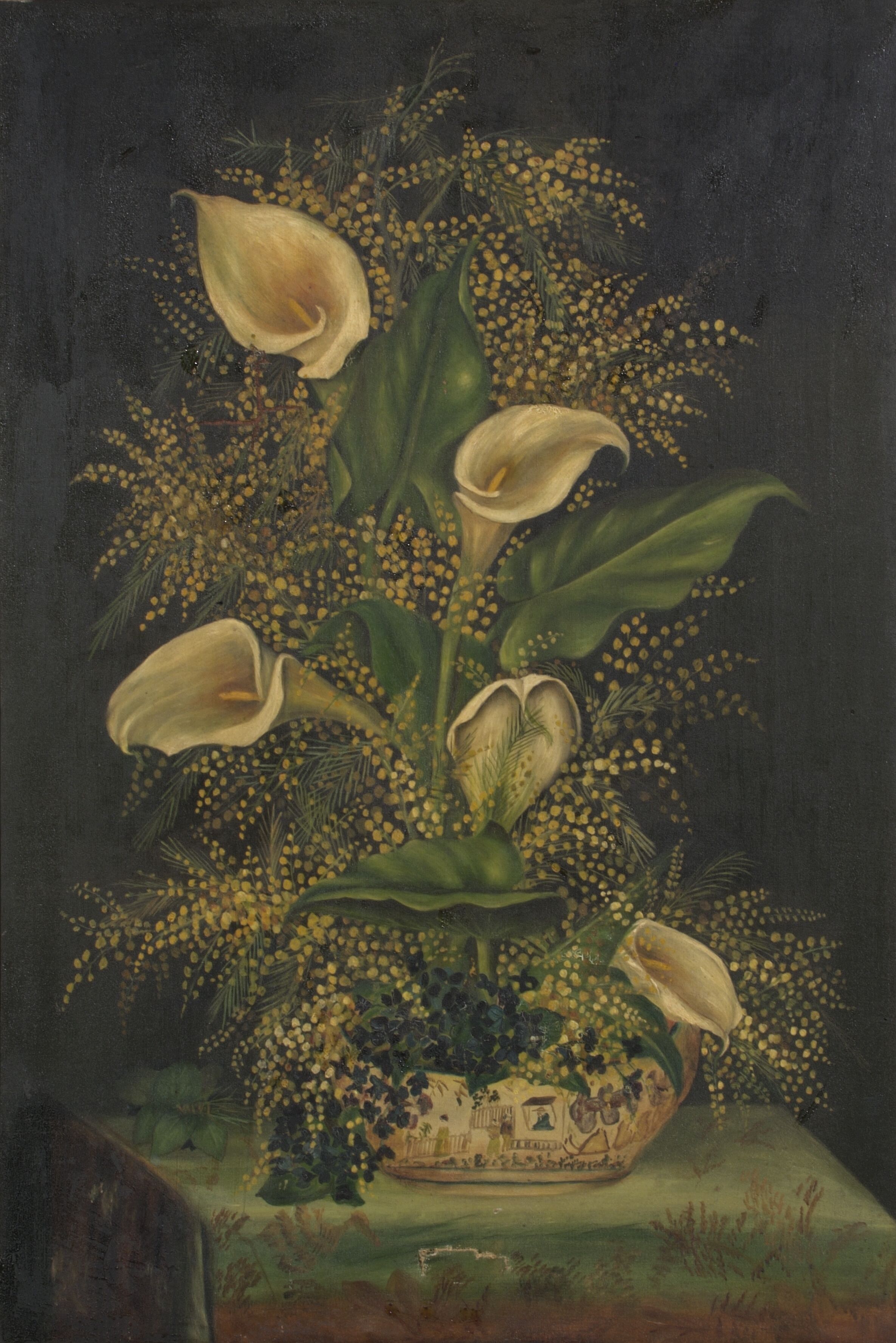 Vase of Lilies