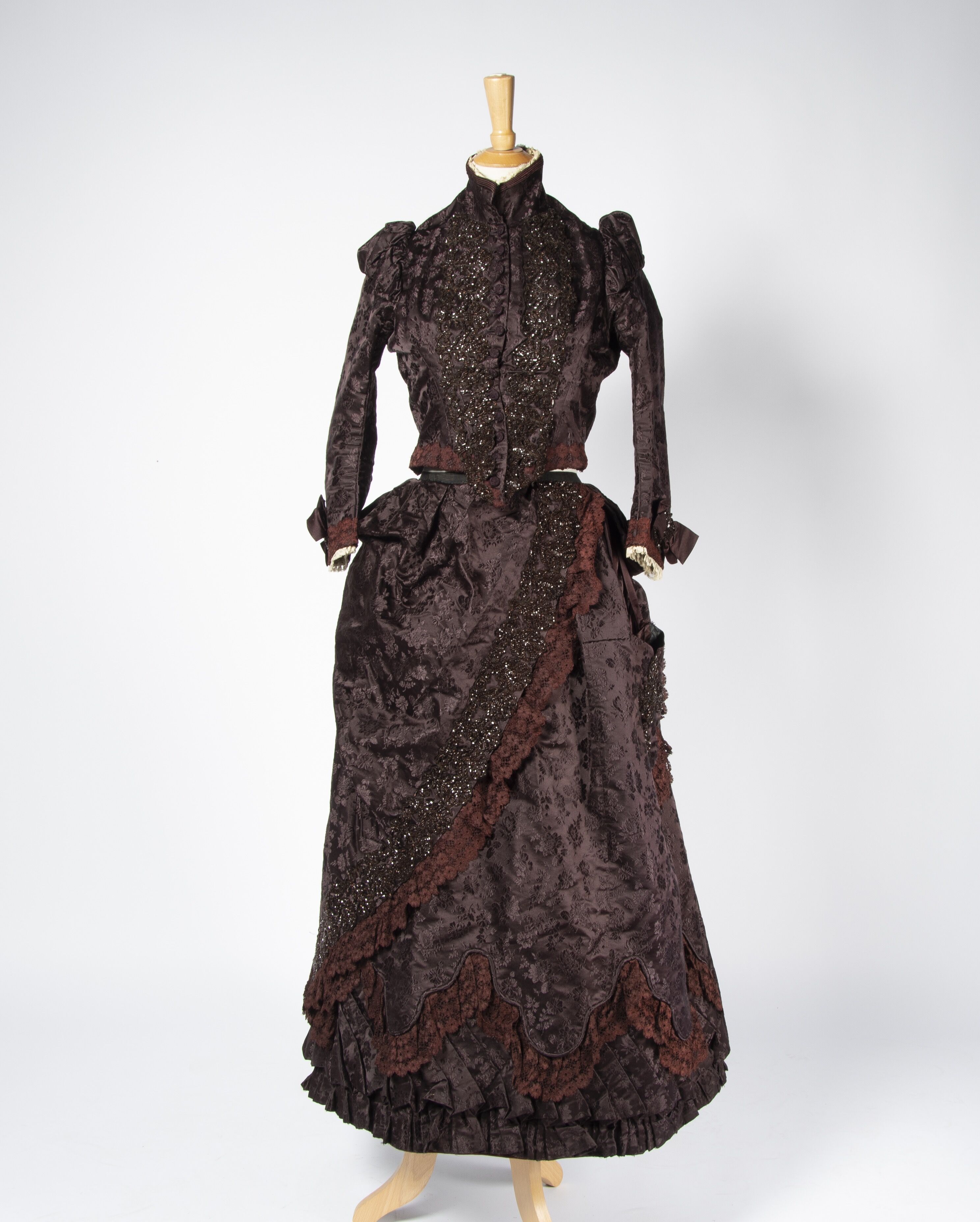Brown Beaded Costume