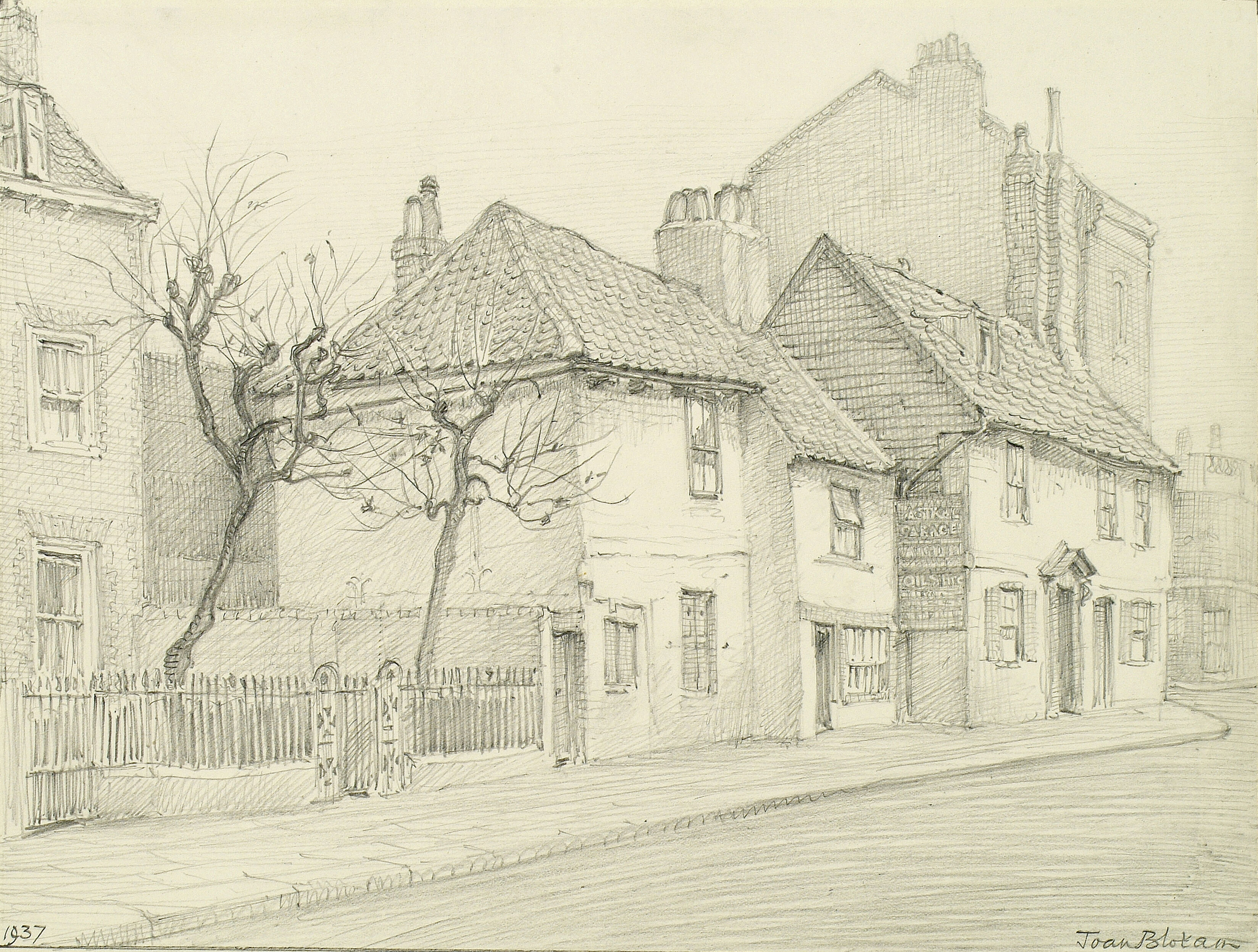 Cottages c. Charles II, Bridge Road West, Battersea