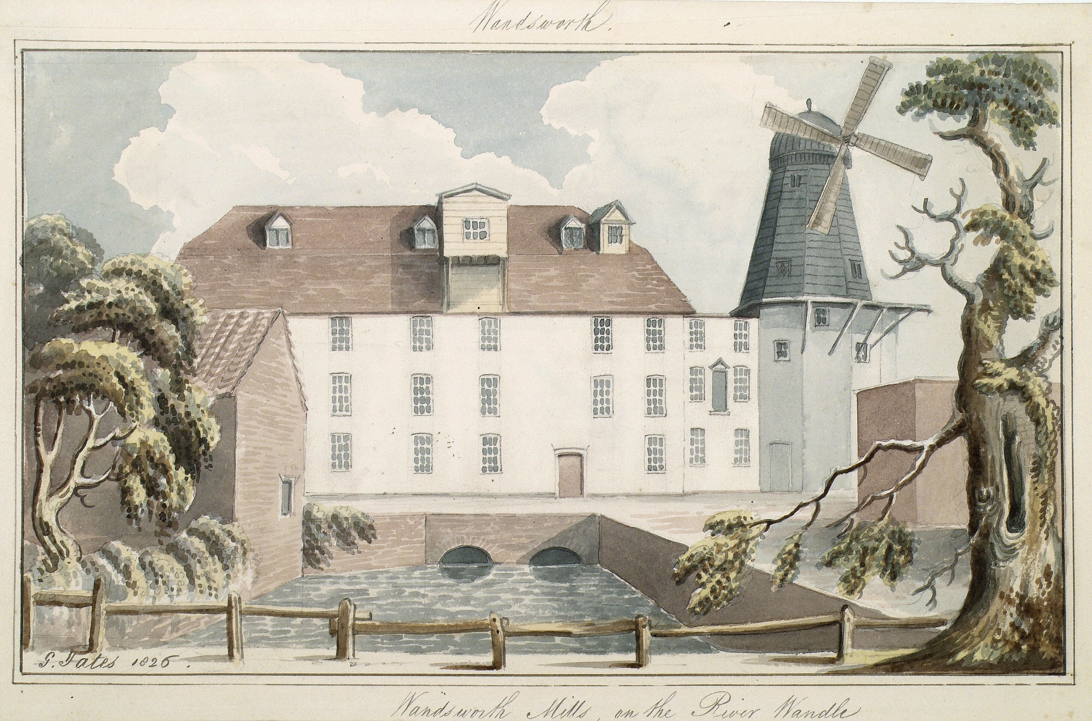 Mills (Brazil Mill) on the Wandle