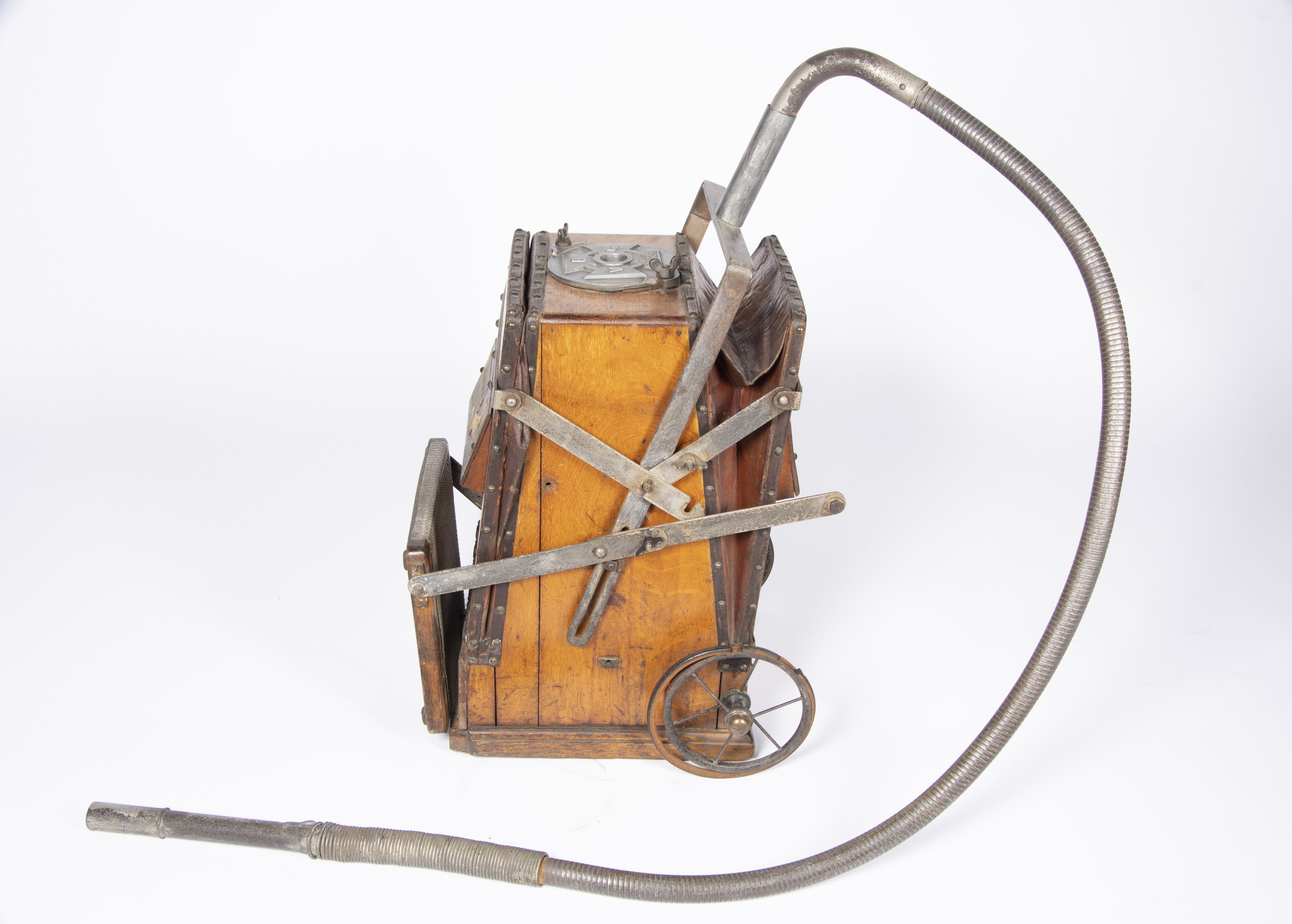 BVC hand operated vacuum cleaner. c1910