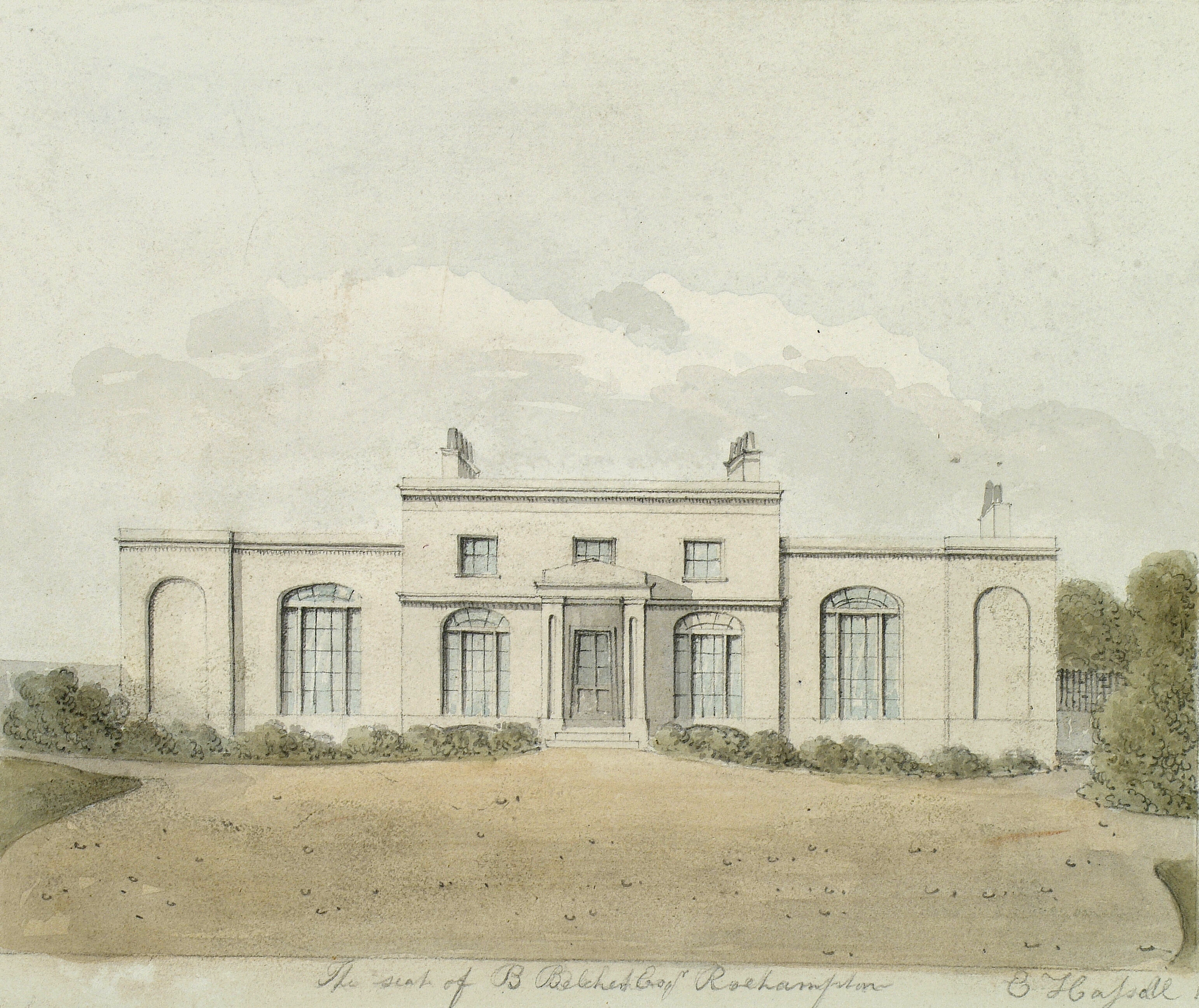 The Seat of B. Belcher Esq.