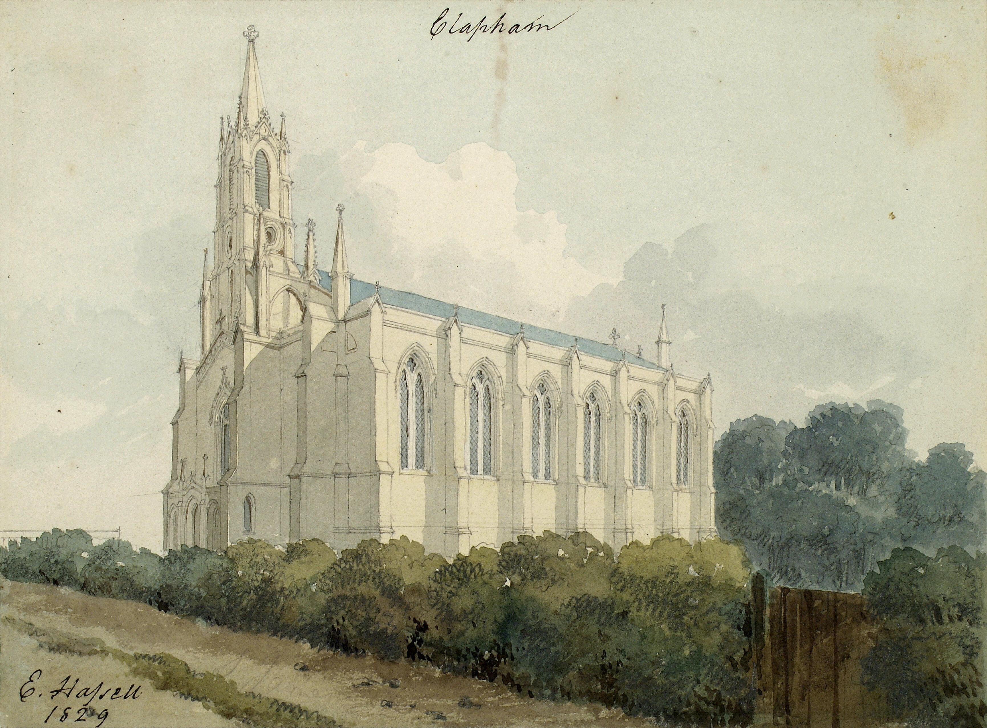 St James Church, Park Hill, Clapham