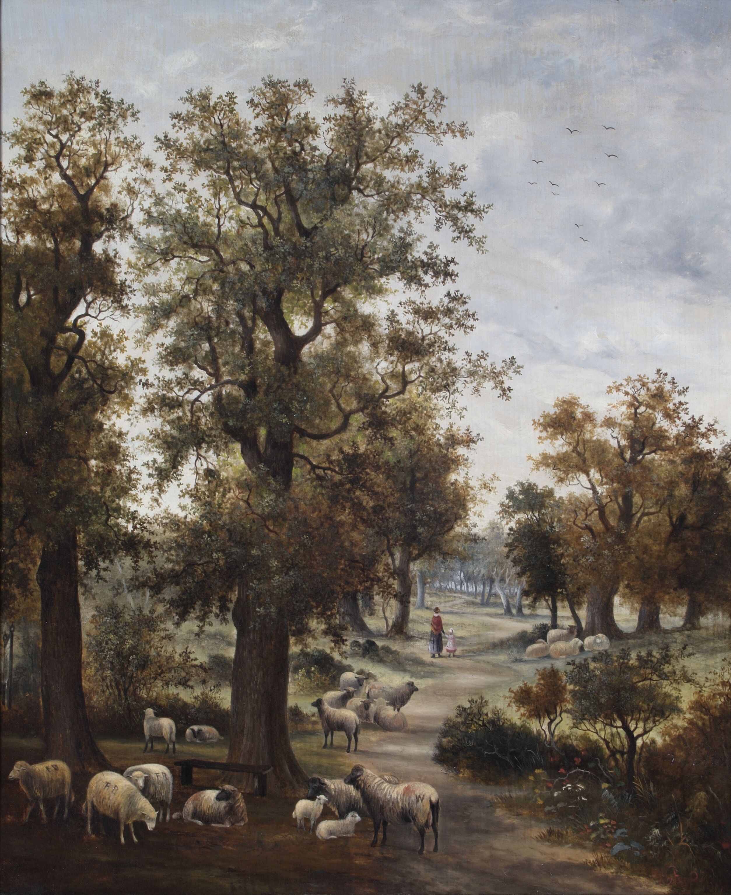 Tooting Common in Early Autumn