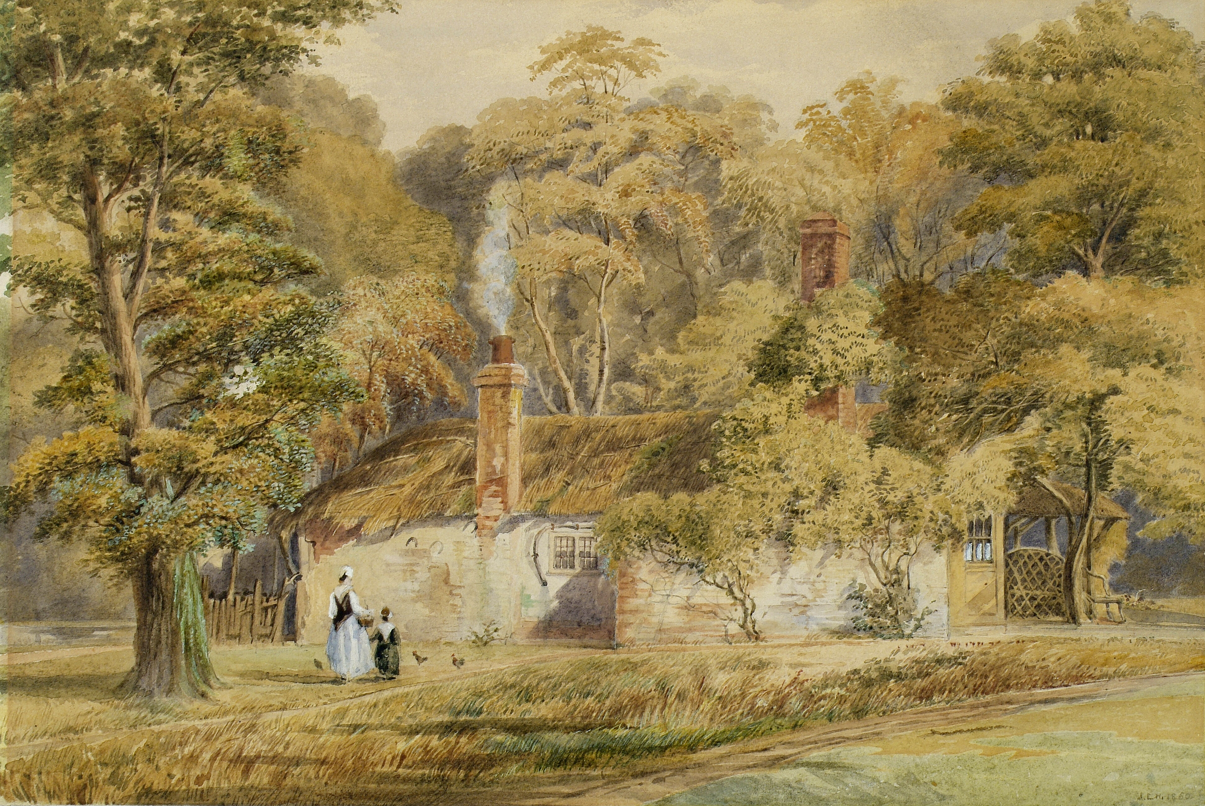 Rosebank, Melrose Road (cottage in the grounds of Down Lodge)