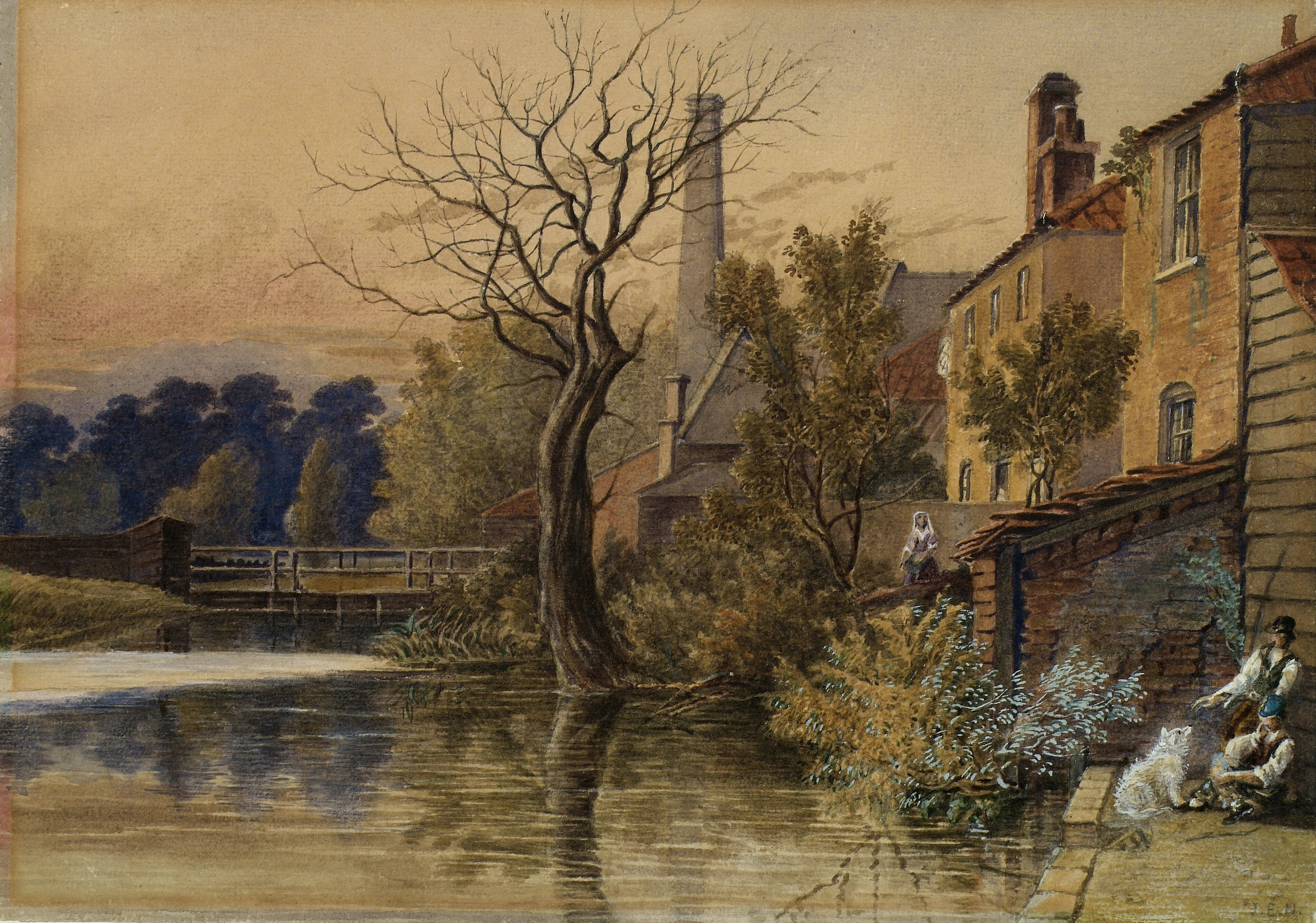 Sunset on the Wandle
