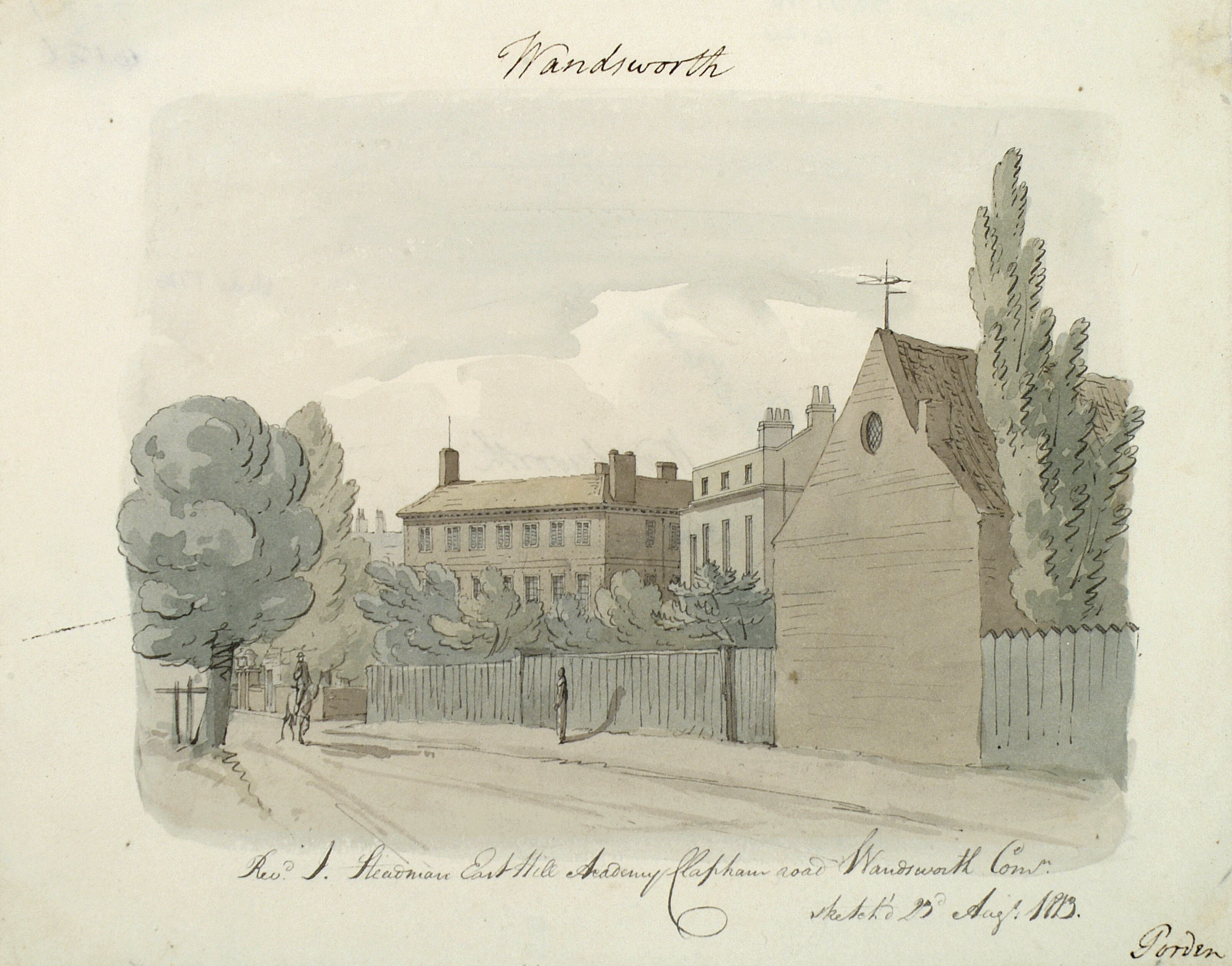 Reverend J. Steadman's East Hill Academy