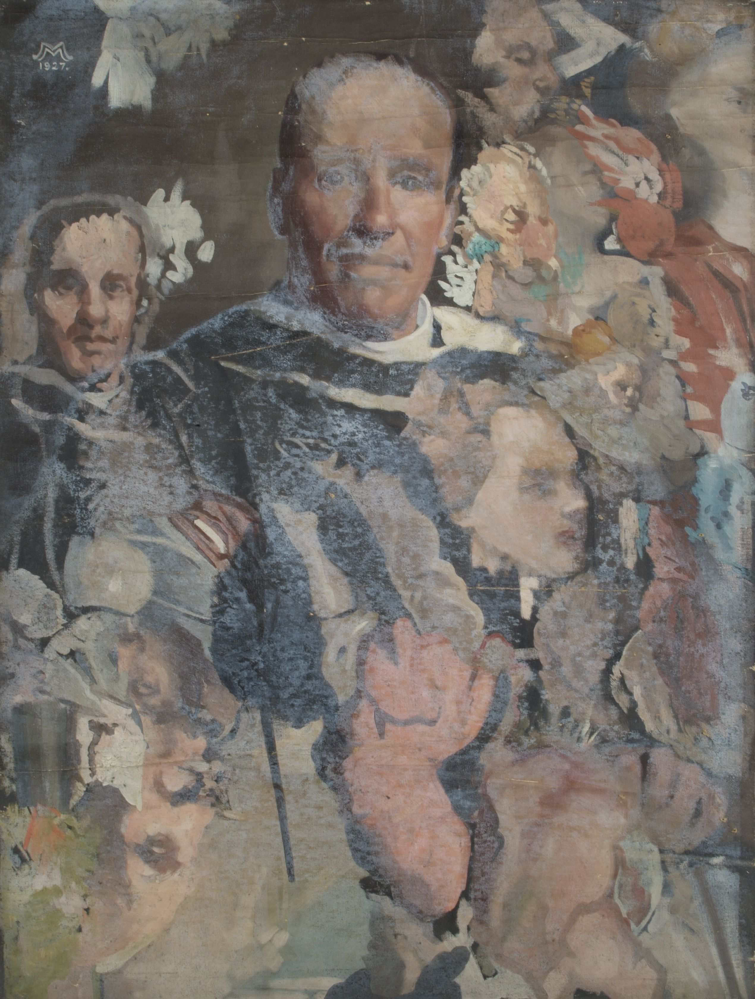 Portrait Montage. Early - Mid 20th century.