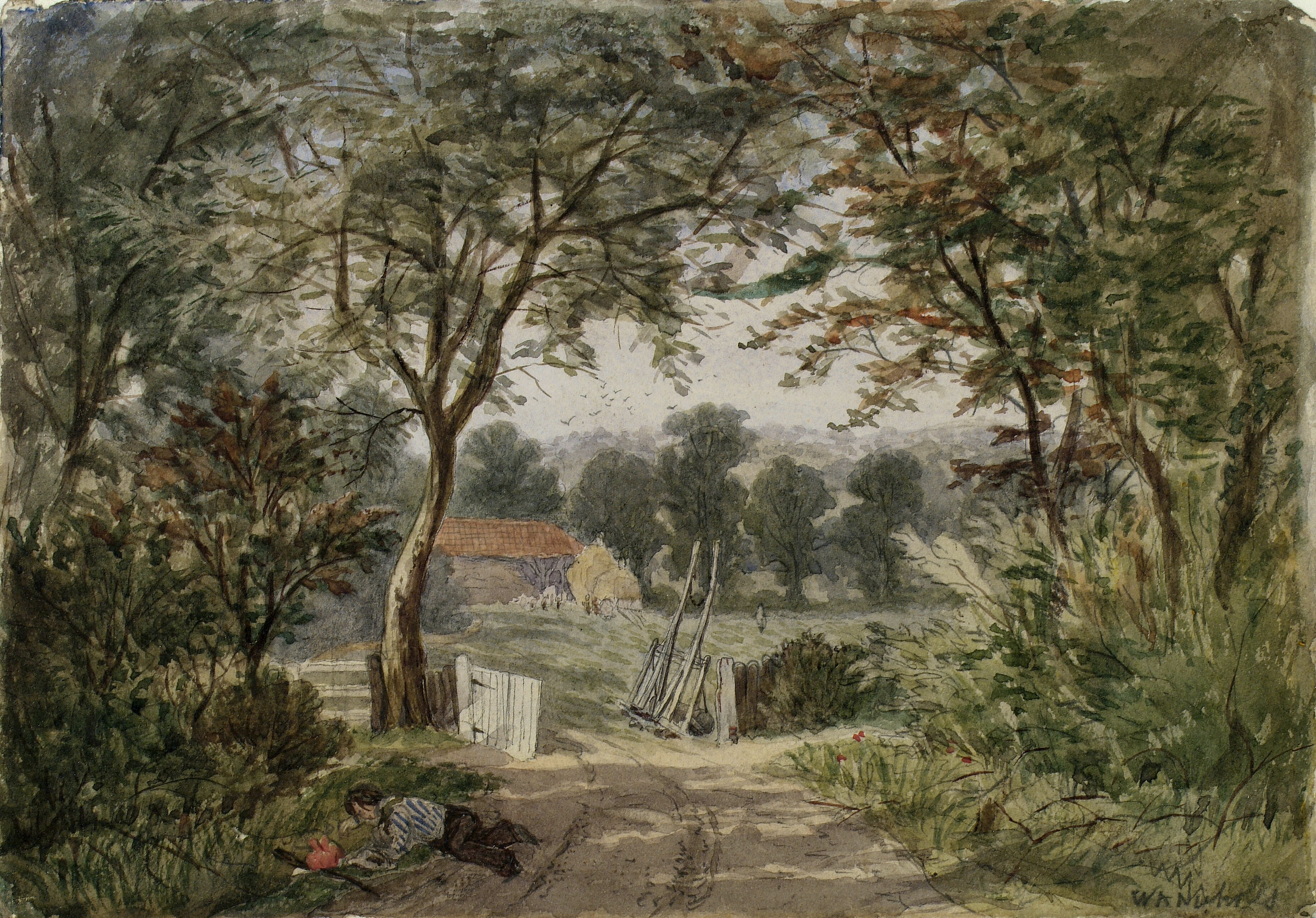 The road to Beaumont's Farm