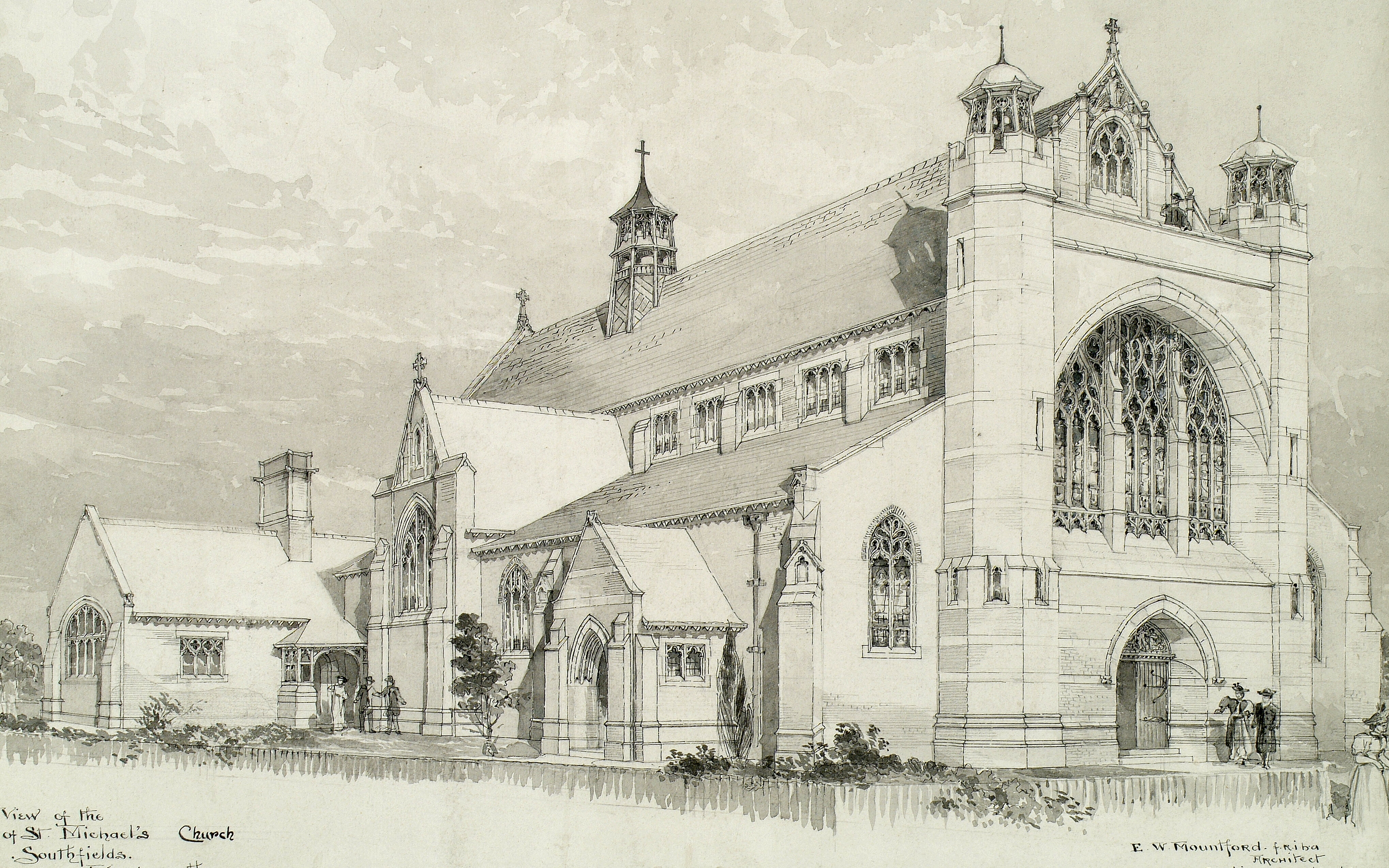 St Michael's Church, Wimbledon Park Road, Southfields.