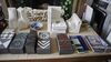 Selection of ceramics and tiles on a table 