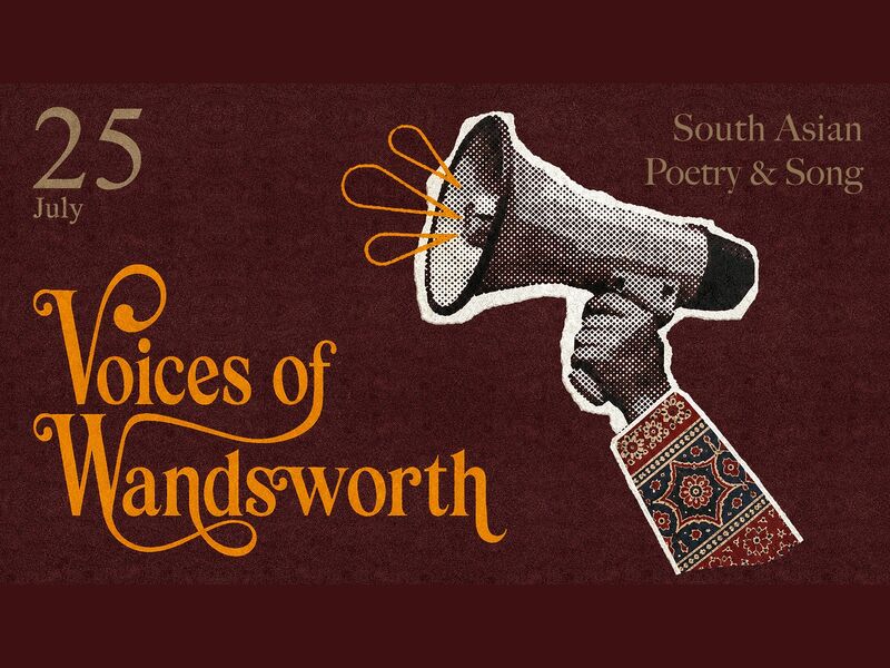Maroon event banner for 