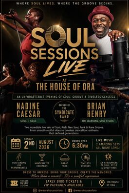 soul sessions live poster