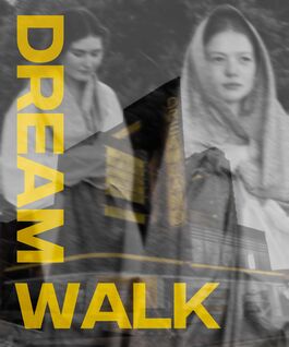 The image is a dreamlike montage featuring 2 young women in shawls - eyes downcast. Superimposed on this is Margate's Dreamland building; an iconic seaside landmark