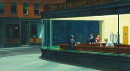 Nighthawks (1942) by Edward Hopper (The Arts Institute of Chicago)
