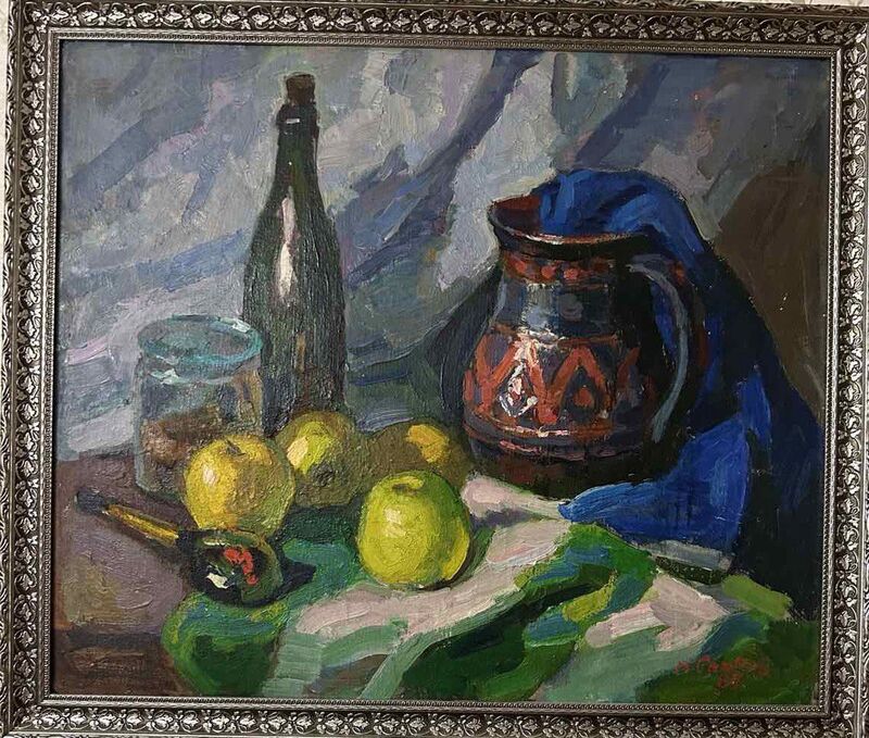 Apples and a Bottle, Mykhaylo Samkov