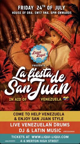 la fiesta de san juan poster