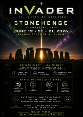InVader Event Poster