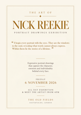 The Art of Nick Reekie — Portrait Drawings