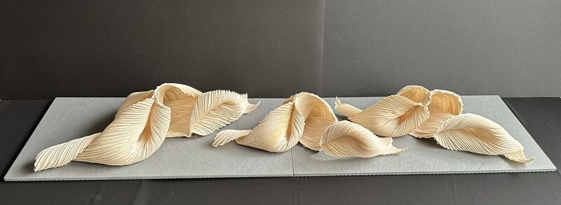 Textile sculpture 'Beyond Grief' by Caroline Burgess