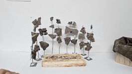 Claye Bowler. Dig Me A Grave sculpture maquettes