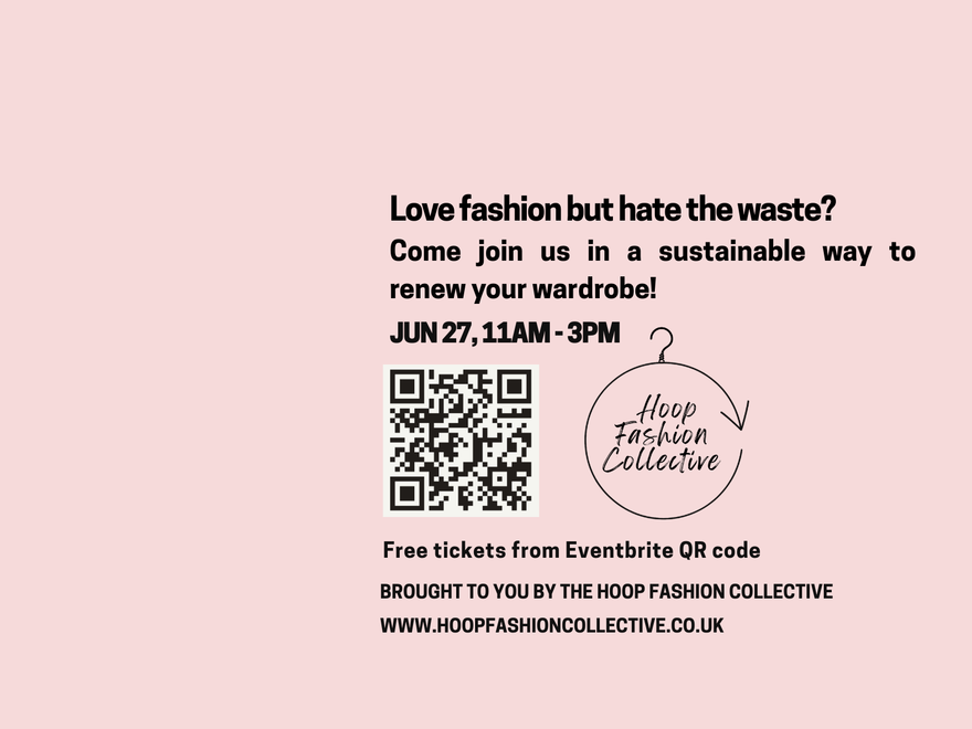 Love fashion but hate the waste?  Come join us in a sustainable way to renew your wardrobe! 27 June, 11am, Northcote Road Library