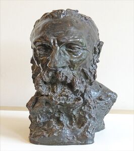 Bust of Rodin by Camille Claudel
