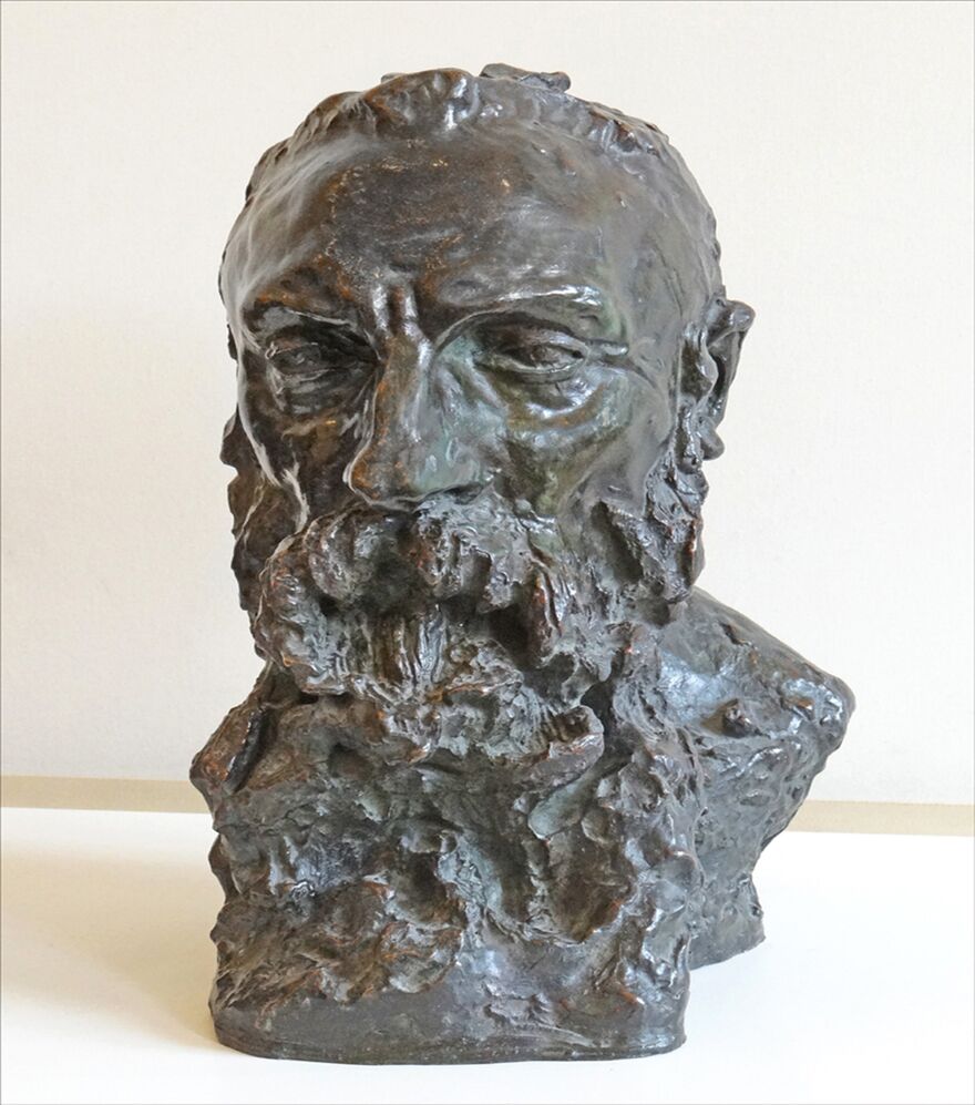 Bust of Rodin by Camille Claudel