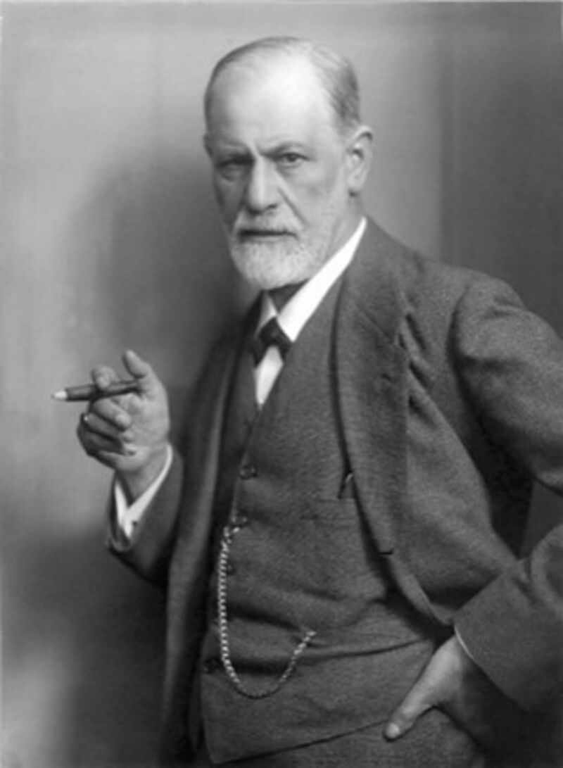 Sigmund Freud (detail) by Max Halberstadt