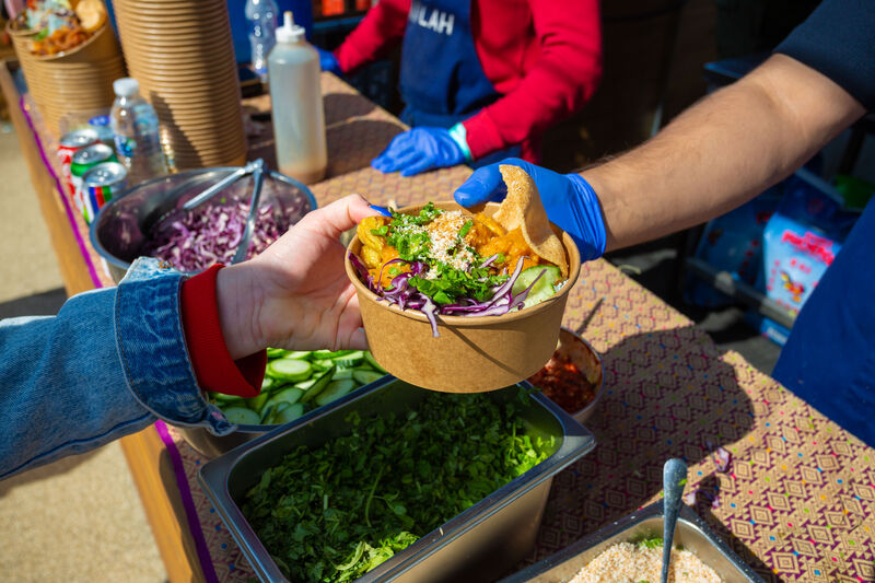 Dishes available from the celebrASIA Street Food market 