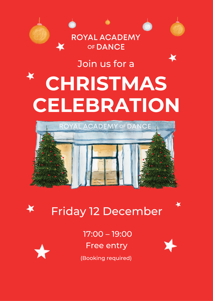 A flyer with a cartoon illustration of the RAD headquarters 