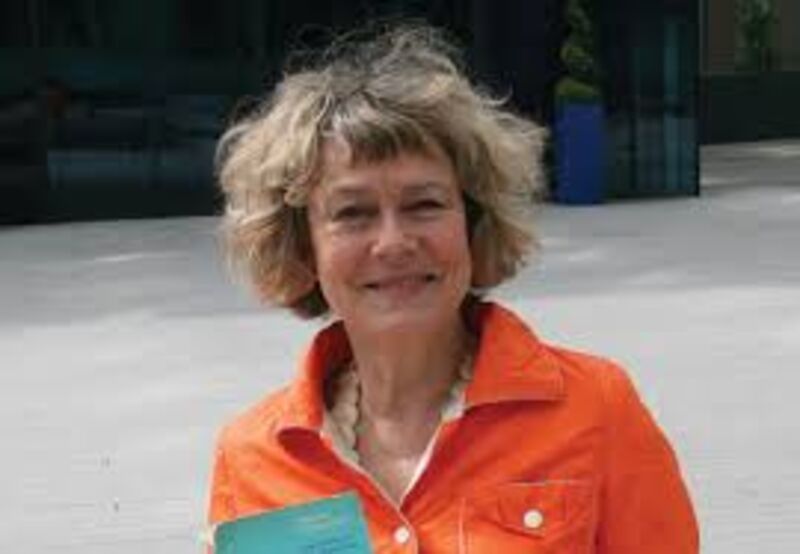 Photograph of author and historian Dr Anna Nyburg.