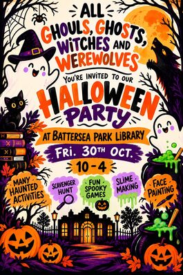 Halloween children's poster
