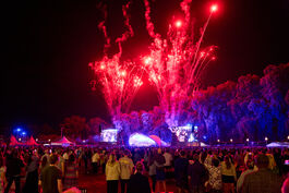 Finale fireworks at Battersea Park In Concert