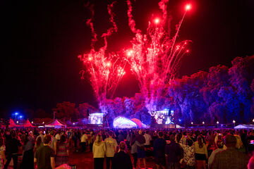 Finale fireworks at Battersea Park In Concert