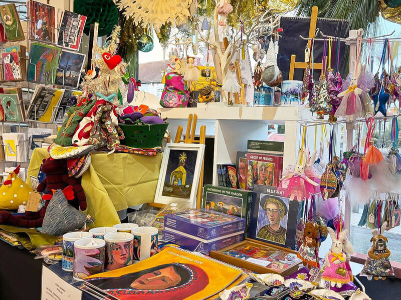 Range of gifts and decorations