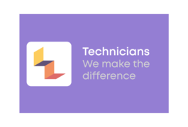 Technicians We make the difference Logo