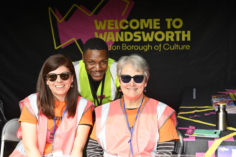 Volunteers at Strictly Wandsworth