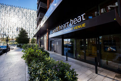 Exterior shot of World Heart Beat Embassy Gardens