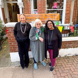 Catherine Marche, Phillippa egerton and Roopa Basu Wandsworth WAOH October 2025