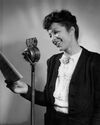black and white photo of Evelyn Dove