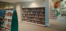 library white with green