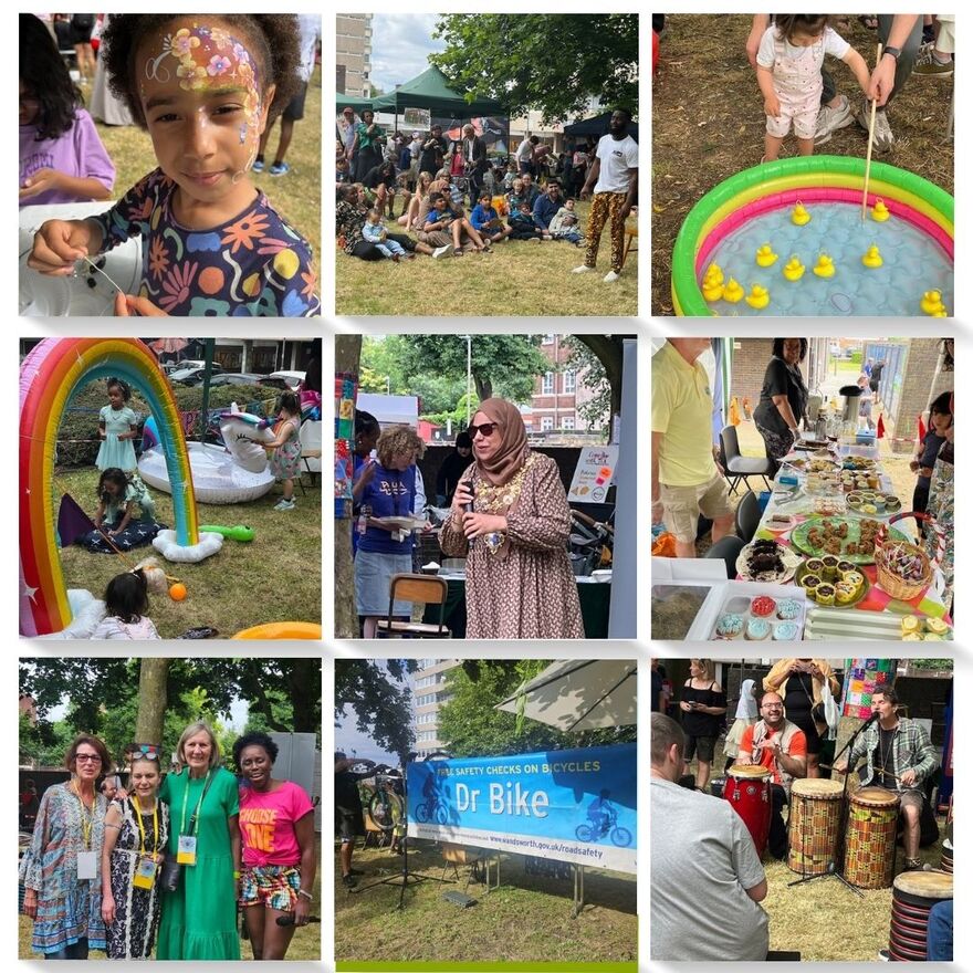Montage photo from Hazelfest 2024
