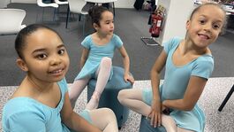 Children before their Primary Grade exam!
