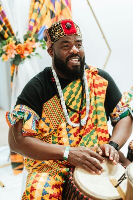 man drumming 