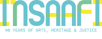 Insaafi Logo In Teal And Yellow