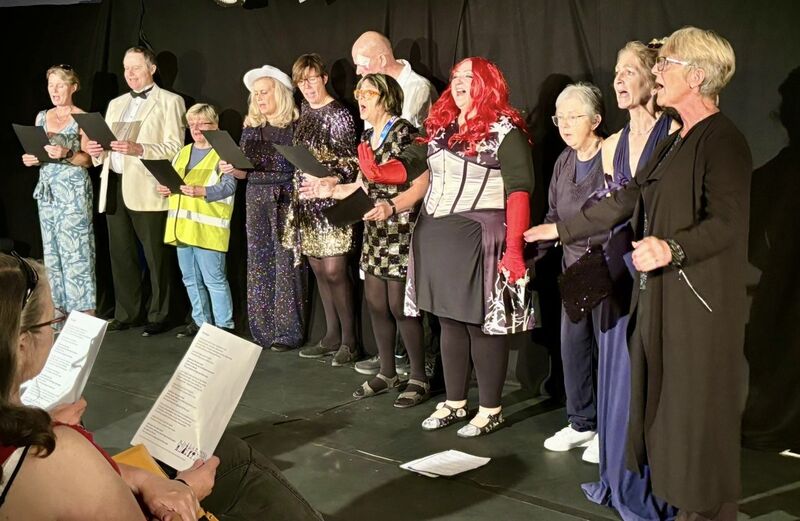 Parky Players performing in 2024