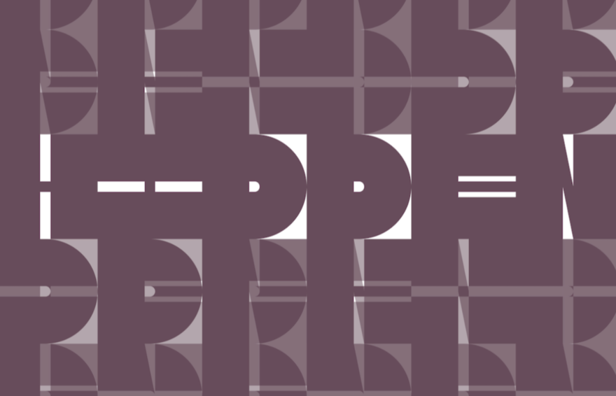 graphic image of letters