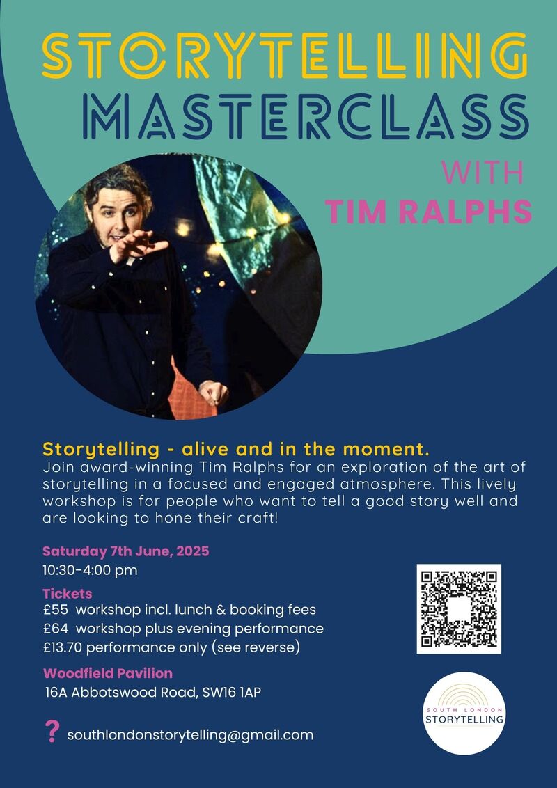 Flyer for the Masterclass with Tim Ralphs